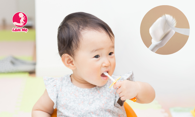 Bàn chải đánh răng trẻ em lông mềm siêu tốt